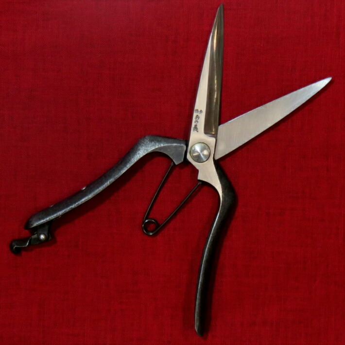 楽天市場】おの義刃物 両刃 芽切鋏 9インチ 230mm 金止 RM-230-2【お