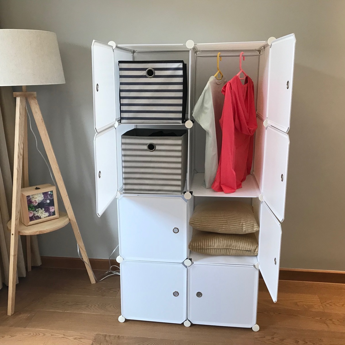 楽天市場】クローゼット ワードロープ ハンガーラック 衣装ケース