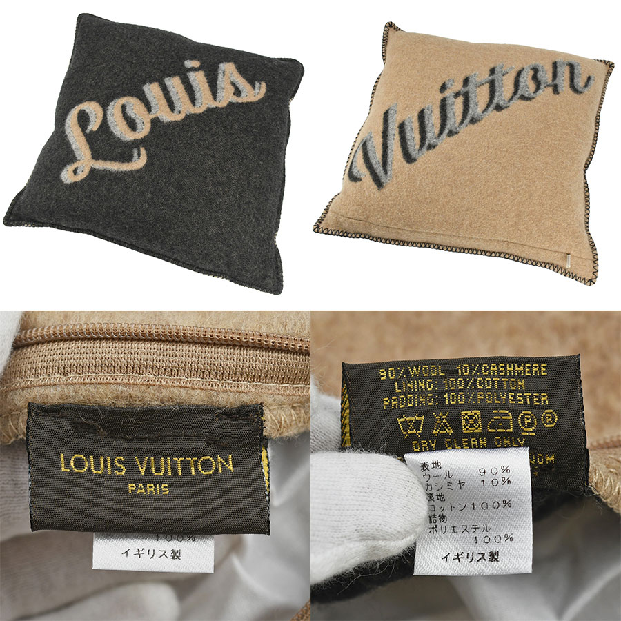 楽天市場】ルイヴィトン LOUIS VUITTON クッション クーサン ロゴ