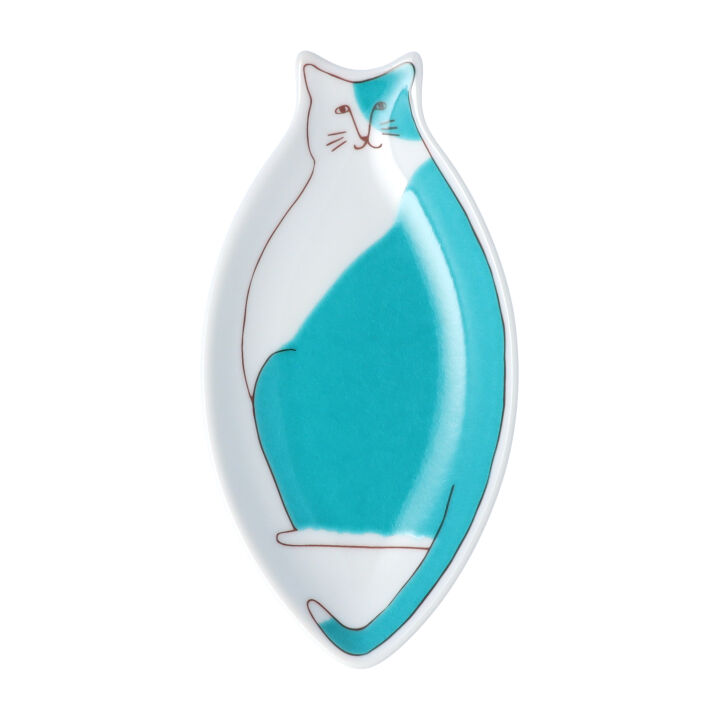 楽天市場】九谷焼 5種類から選べる 小ネコ皿 / ハレクタニ ネコのお皿