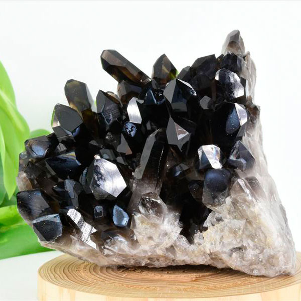 楽天市場】□アーカンソー州産□黒水晶 スモーキークォーツ クラスター