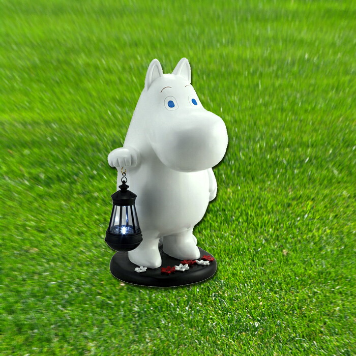 楽天市場】ムーミン ソーラーランタン ソーラーライト [玄関/ 庭先