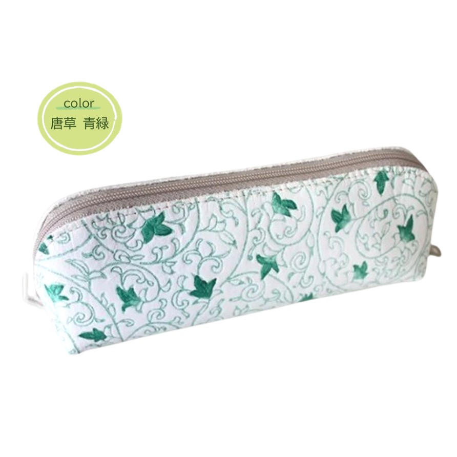 楽天市場】[姫革細工] [伝統工芸品] ペンケース ＜和柄＞ 本革