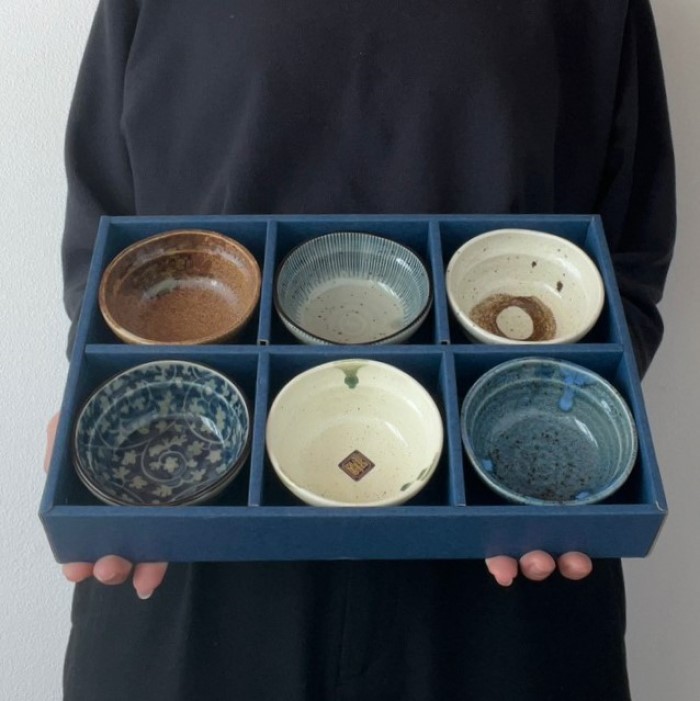 楽天市場】美濃焼 窯変 六客珍味揃 小鉢 セット 和食器 おしゃれ 珍味