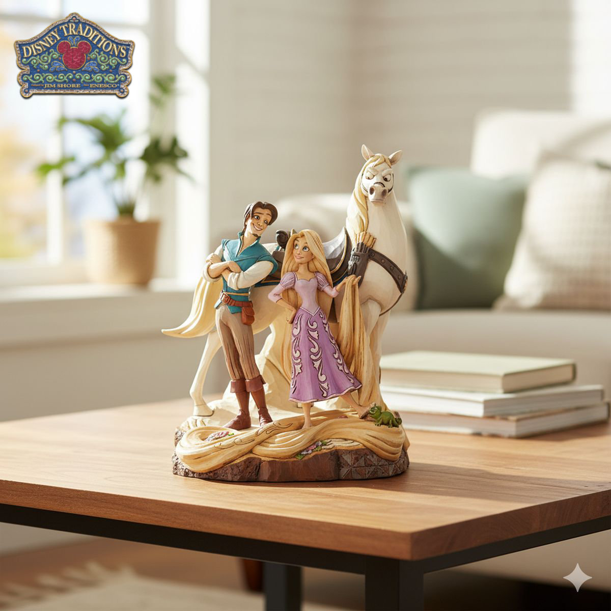 ラプンツェルとフリン 21.6cm 塔の上のラプンツェル | ディズニー