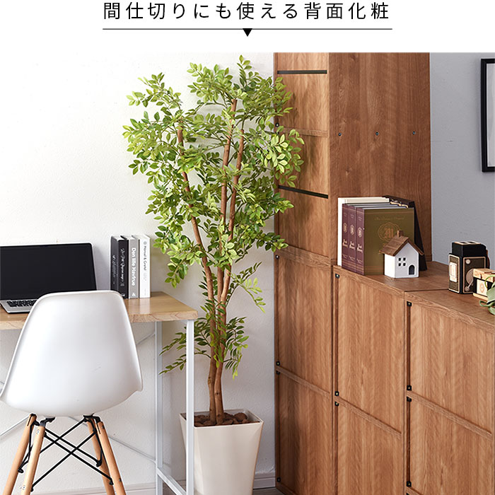 楽天市場】3枚 フラップ扉付 キャビネット本棚 リビング収納 大容量 棚