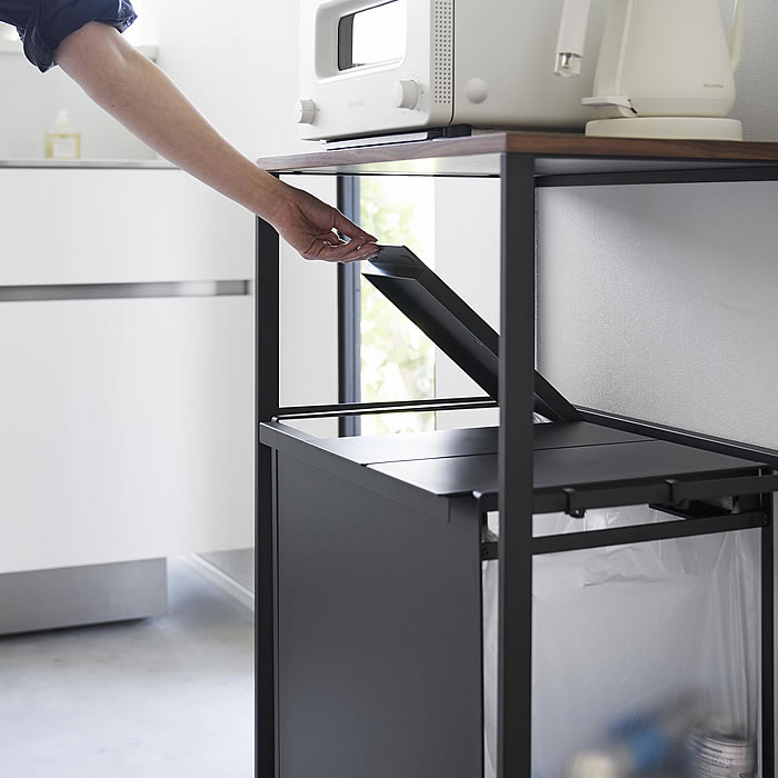 楽天市場】《ポイント5倍！》ゴミ箱 上 ラック 分別ゴミ箱上ラック