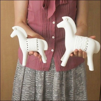 楽天市場】馬 置物 インテリアオブジェ 陶器 雑貨 ウマ ホワイトホース