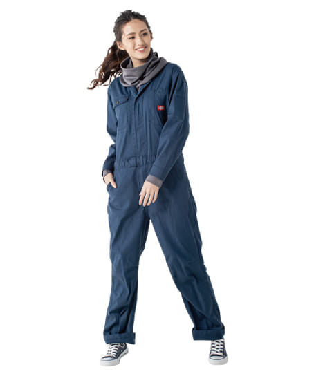 Dickies】ディッキーズT/Cストレッチツナギ（男女兼用） D-766 | 作業