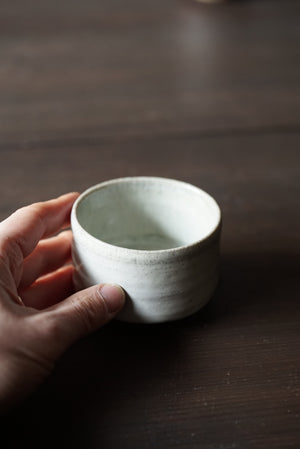 斑唐津筒 / 竹花正弘 – うつわと古物 幹