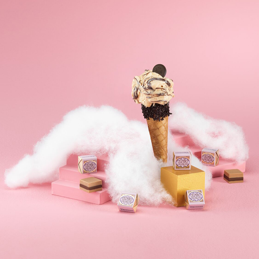 ジェラート新フレーバー「クレミノ ゴールド キャラメル」新発売