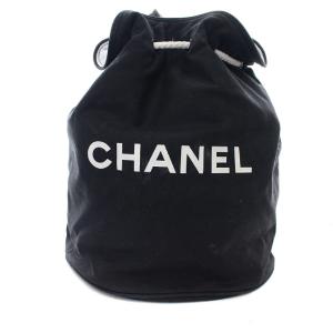 ロゴ巾着ショルダーバッグ ビーチバッグ ノベルティ キャンバス