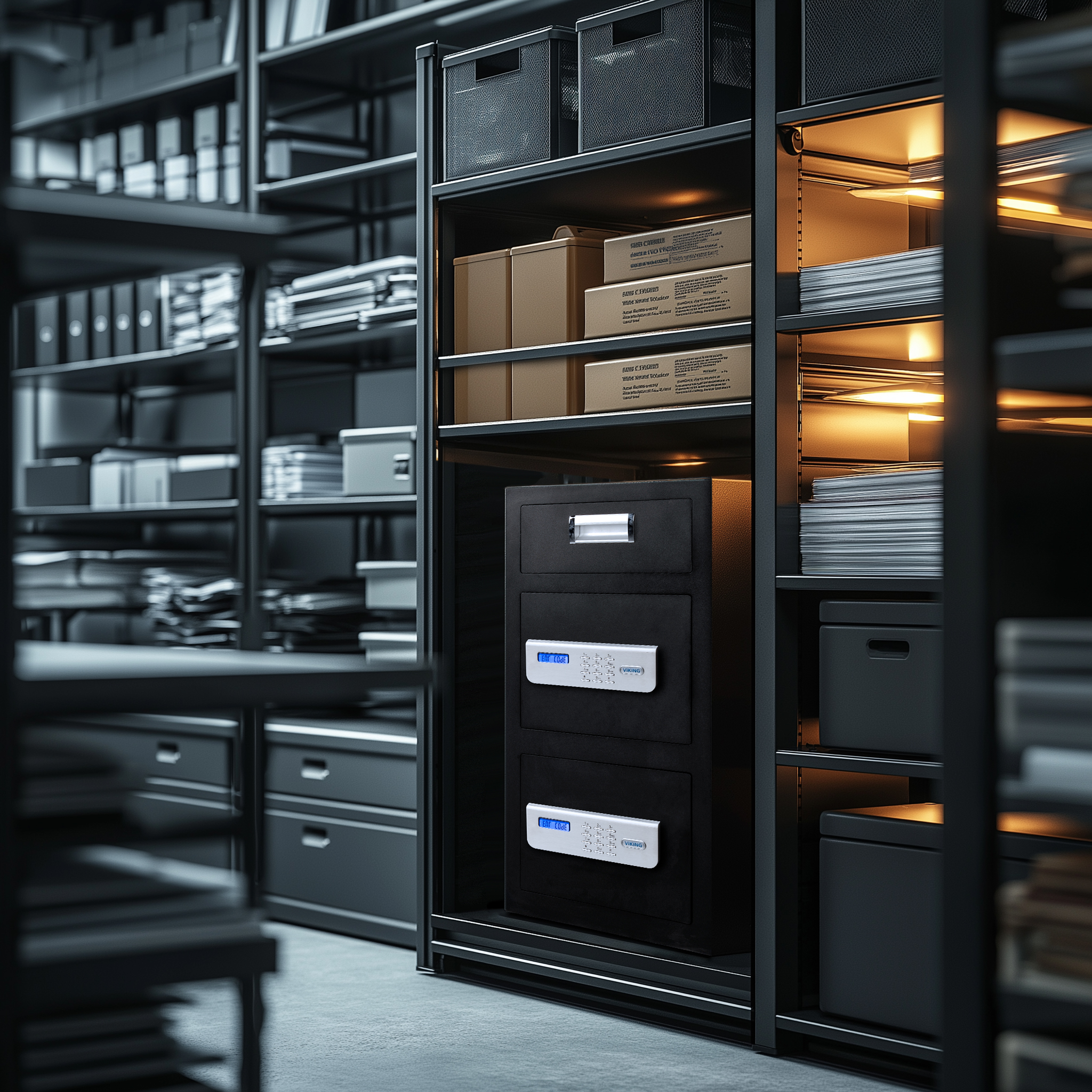 Viking Security Safe VS-70DS Depository LCD KeyPad Drop Box Safe