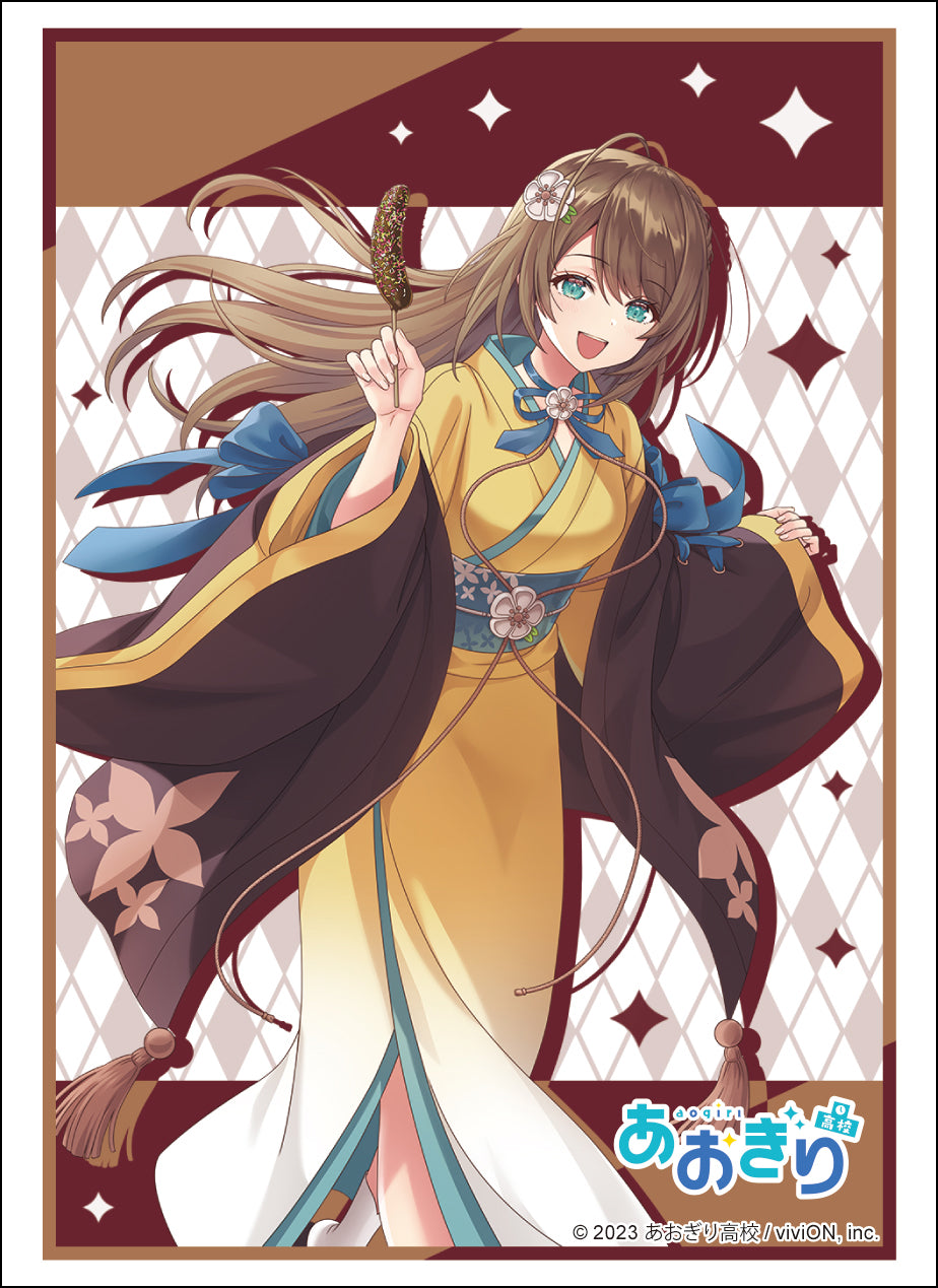 ヴァイスシュヴァルツ スリーブ あおぎり高校 栗駒こまる 浴衣 Ver