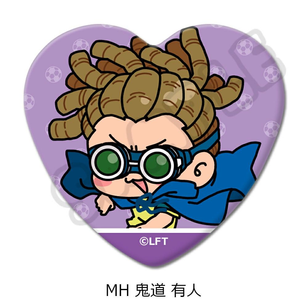 イナズマイレブン・ザ・ムービー 2025』ハート型缶バッジMH (鬼道 有人