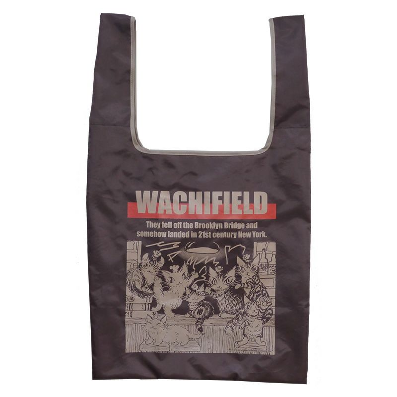 エコネコバッグ にゃんキュー・紺 | わちふぃーるどオンラインショップ