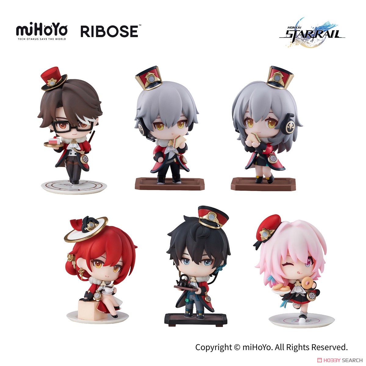 崩壊：スターレイル カプセルトイ～列車歓迎茶会～ デフォルメ