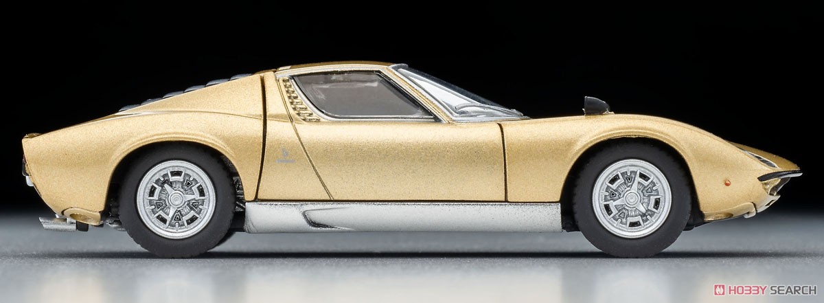 TLV Lamborghini Miura S (Gold) (Diecast Car) - HobbySearch Diecast