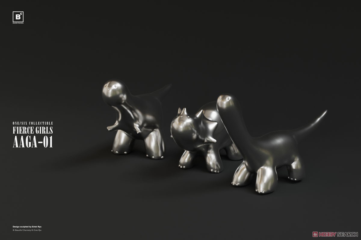 Beautiful Chemistry 1/6 Fierce Girls Series BONE GIRL/ TRICERATOPS