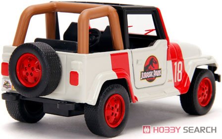 1992 ジープ ラングラー ジュラシック・パーク (ミニカー) - ホビー