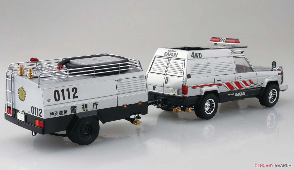 サファリ4WD＆タンク車 (プラモデル) - ホビーサーチ カーモデル