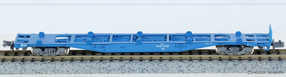 コキ104+コキ107 (JRFマークなし) コンテナ無積載 10両セット (10両