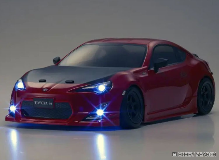 Toyota 86 GT Tuned Version Lightning Red (RC Model) - HobbySearch