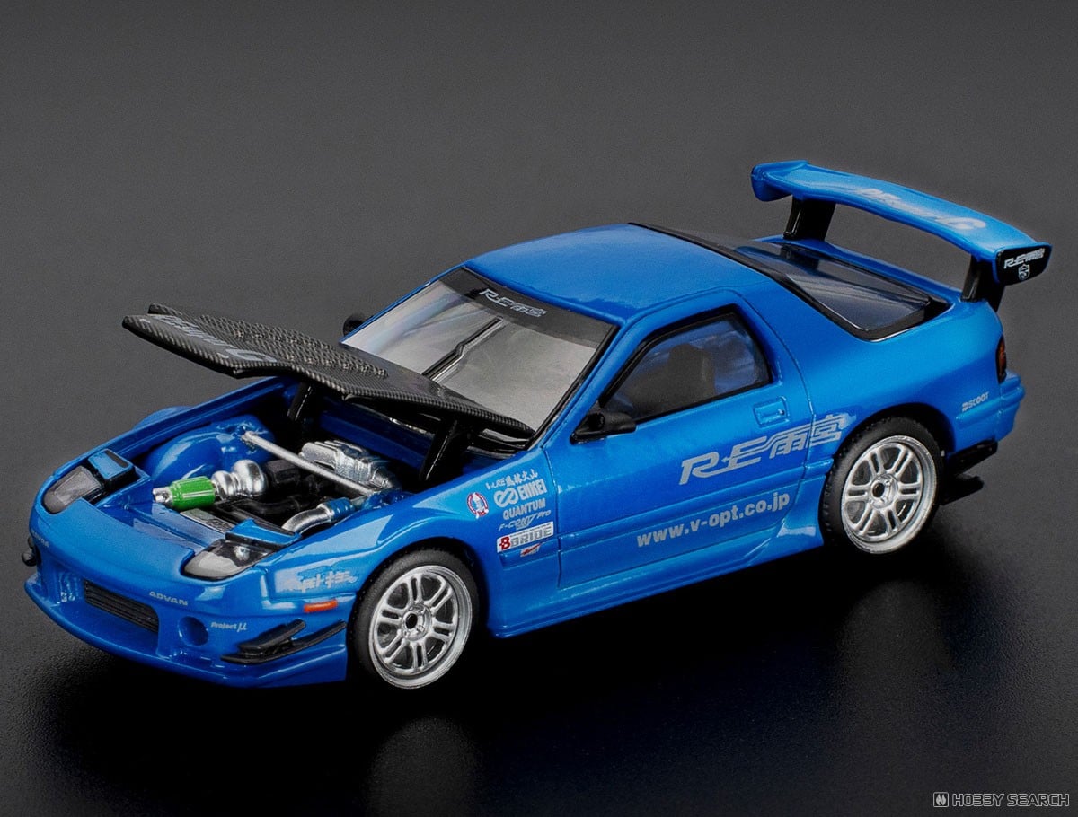 マツダ RX-7 (FC3S) RE雨宮 - RE雨宮ブルー (ミニカー) - ホビーサーチ