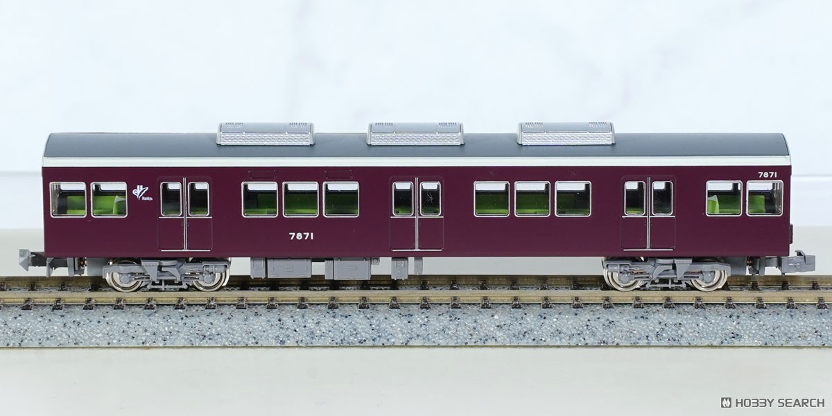 阪急 7300系 (京都線・7323+7321編成タイプ) 8両編成セット (動力付き