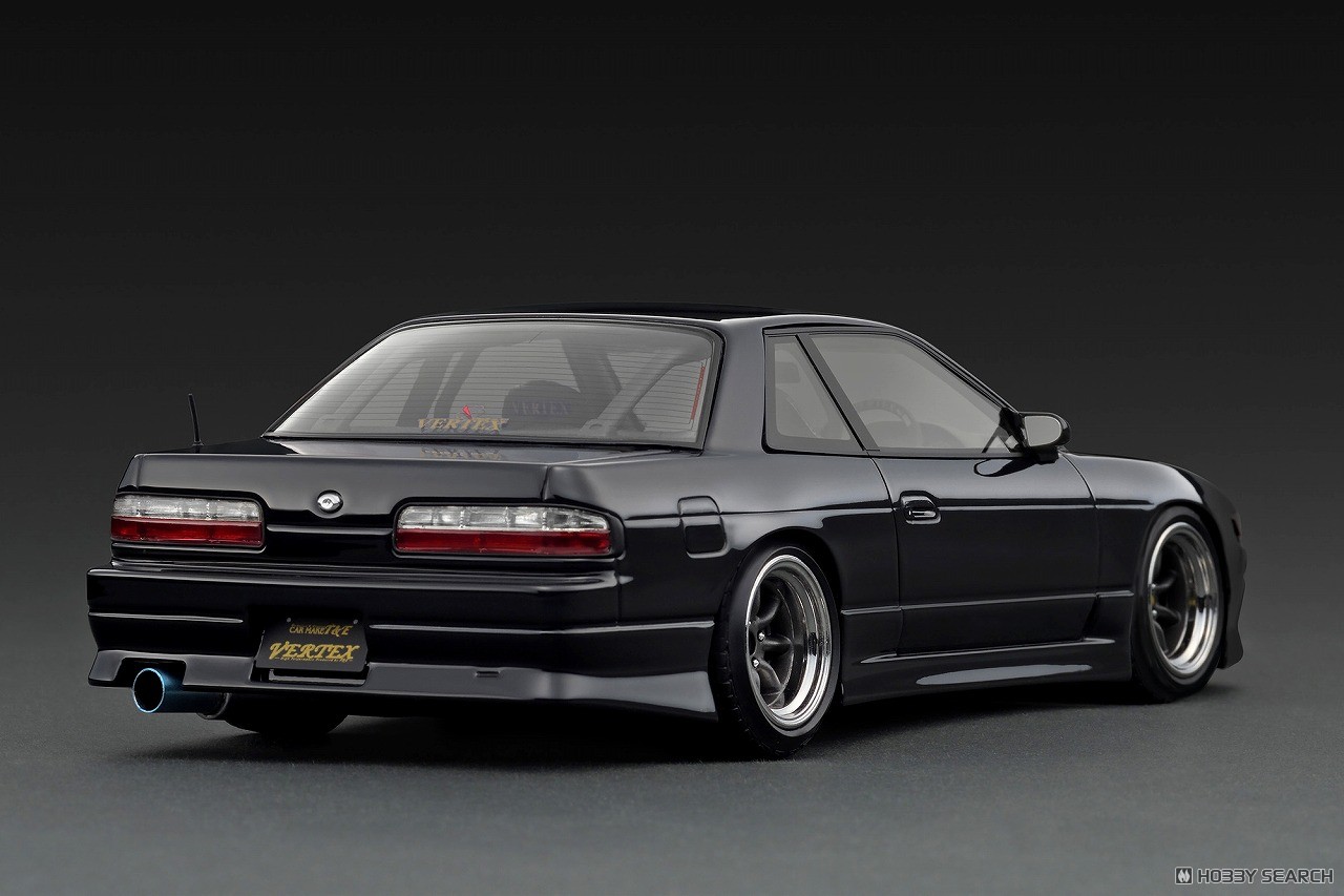 VERTEX S13 Silvia Black (ミニカー) - ホビーサーチ ミニカー