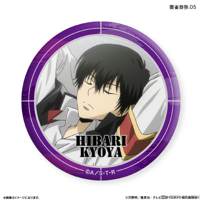 家庭教師ヒットマンREBORN! 雲雀恭弥 ディーノ 缶バッジ 家庭教師