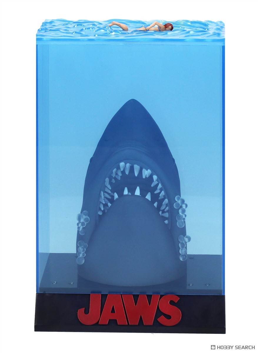 ジョーズ JAWS/ 映画ポスター ライトアップ PVC スタチュー 50th