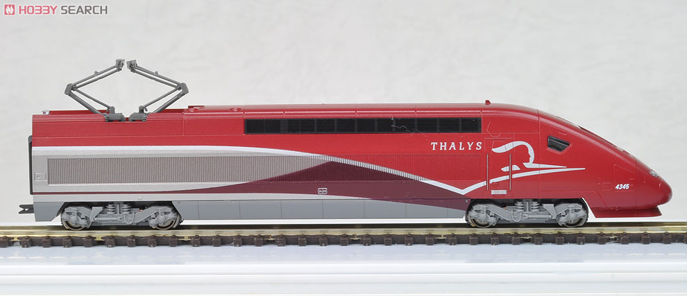 TGV Thalys PBKA (New Color) (10-Car Set) with Display Unitrack