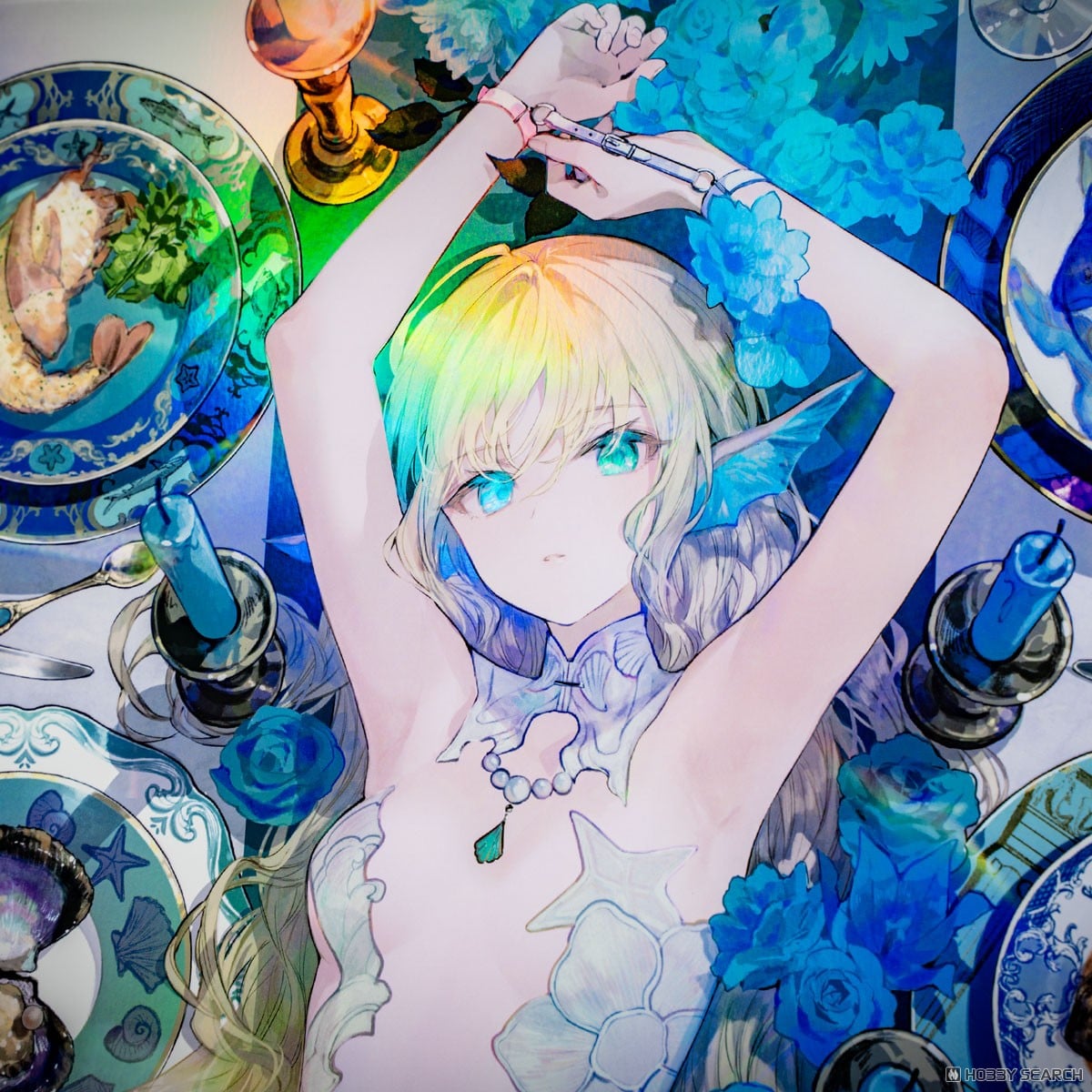 ホビーサーチ限定】 藤ちょこ先生直筆サイン入りA3オーロラアート