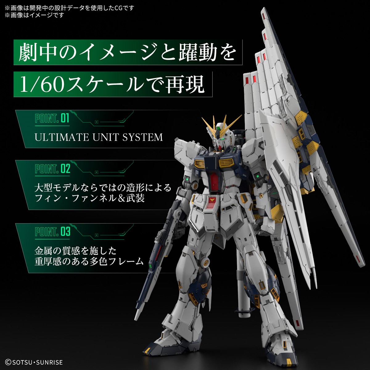 セット商品】PG UNLEASHED νガンダム＋PG UNLEASHED νガンダム用 LED