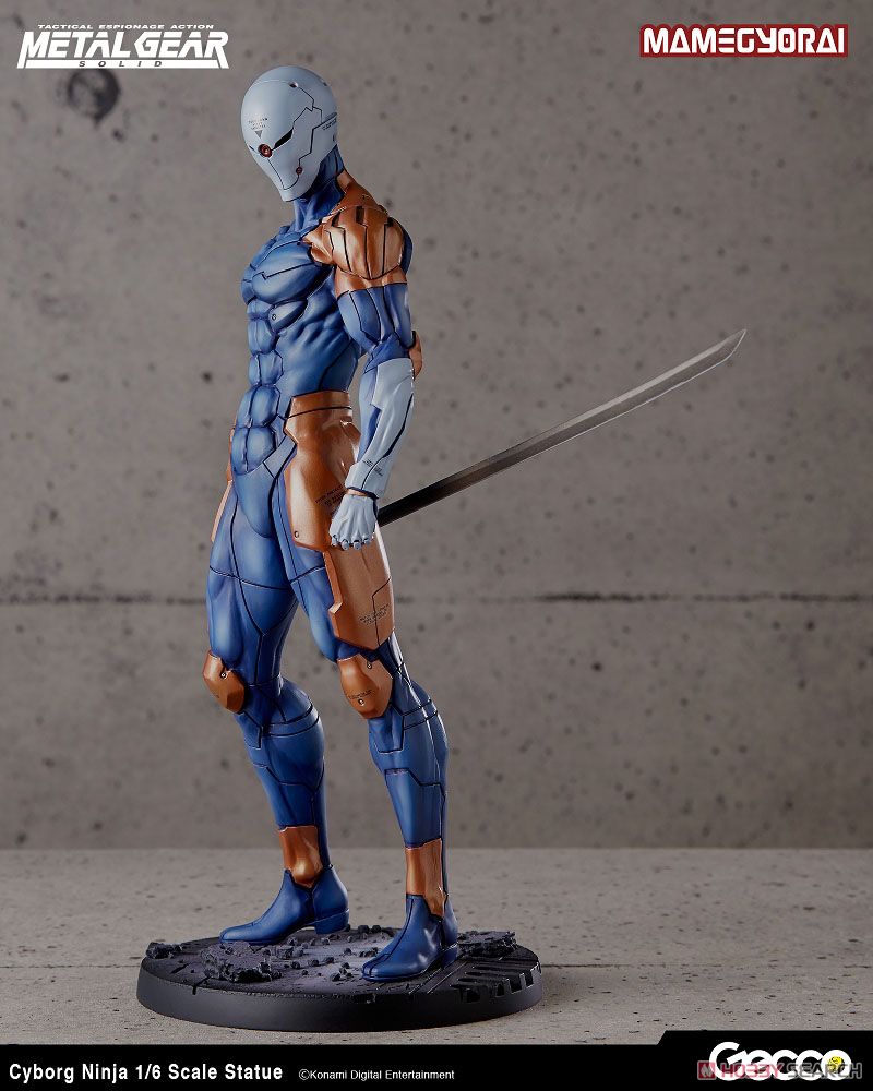 メタルギア ソリッド/サイボーグ忍者 1/6スケール スタチュー (完成品