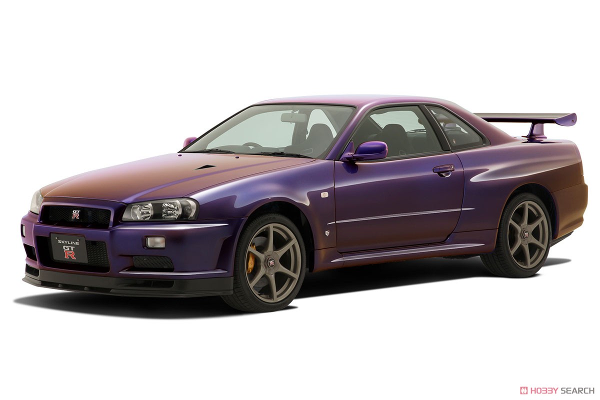 ニッサン R34スカイライン GT-R (ミッドナイトパープルIII