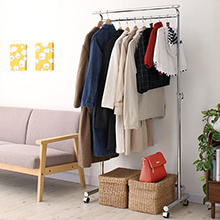 高級感あるエレガントな意匠 イタリア製オニキスコートハンガーの詳細