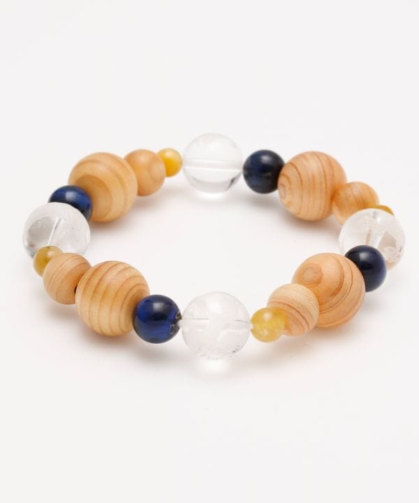 四神桧ラピスタイガーアイブレスレット(LAPIS TG): 『岩座(いわくら