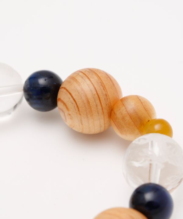 四神桧ラピスタイガーアイブレスレット(LAPIS TG): 『岩座(いわくら