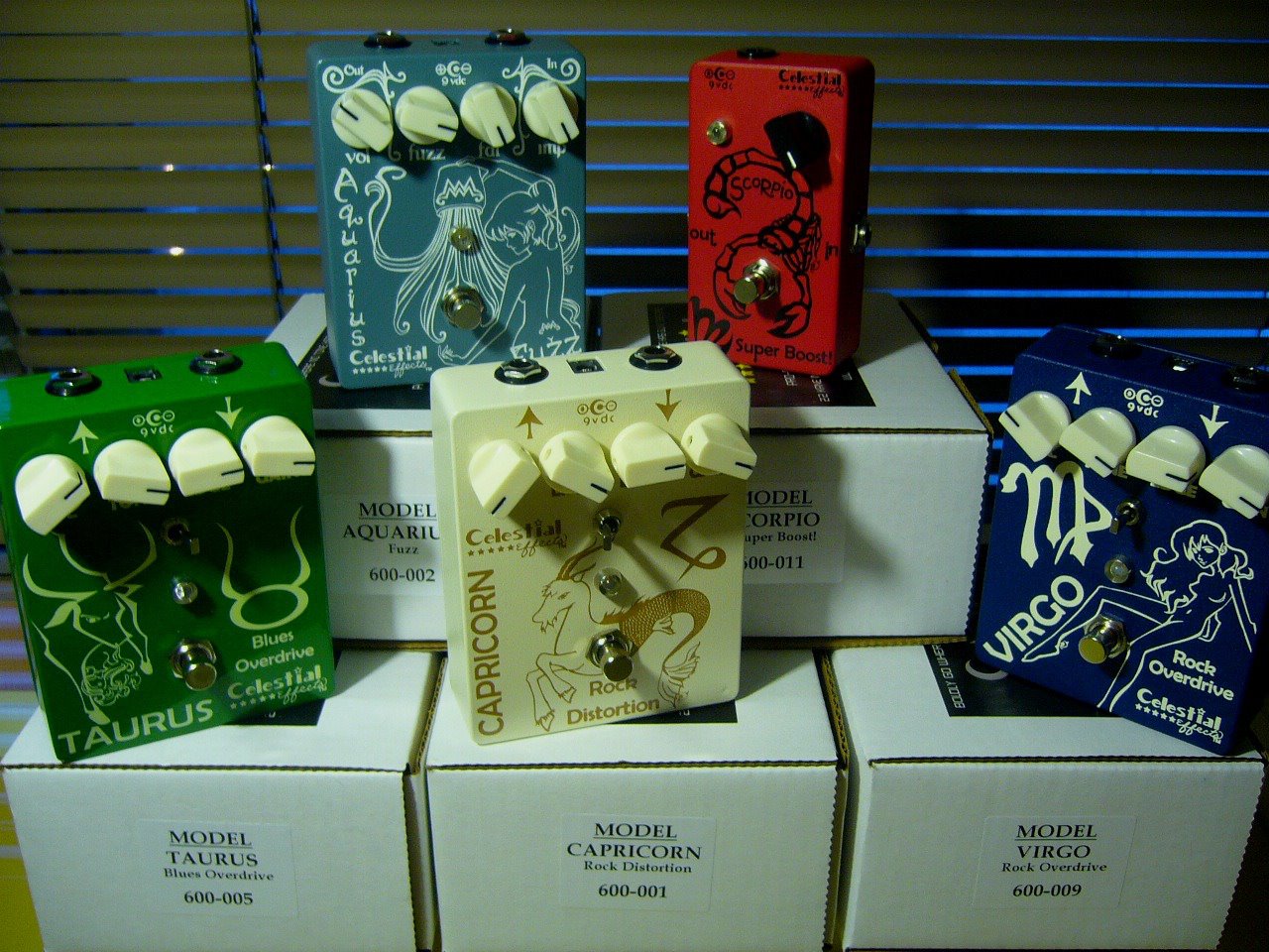 Celestial Effects® | Pro-Quality Guitar Effects