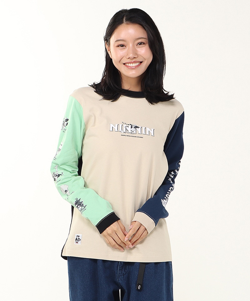 The Ninja Brushed L/S T-Shirt/ザニンジャブラッシュドロングスリーブ