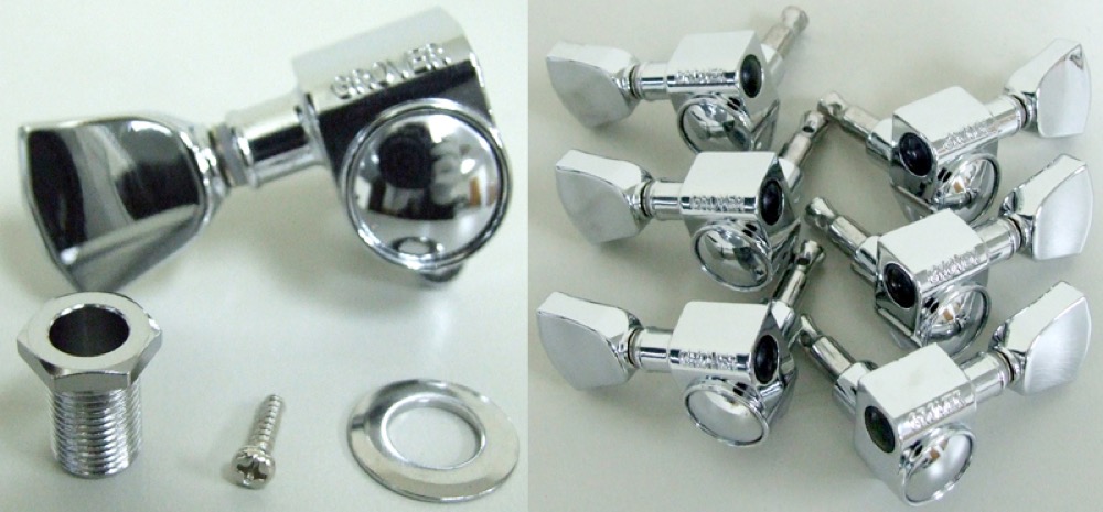 GROVER 102CK ギター用ペグ(グローバー ギターペグ 金属製キーストーン