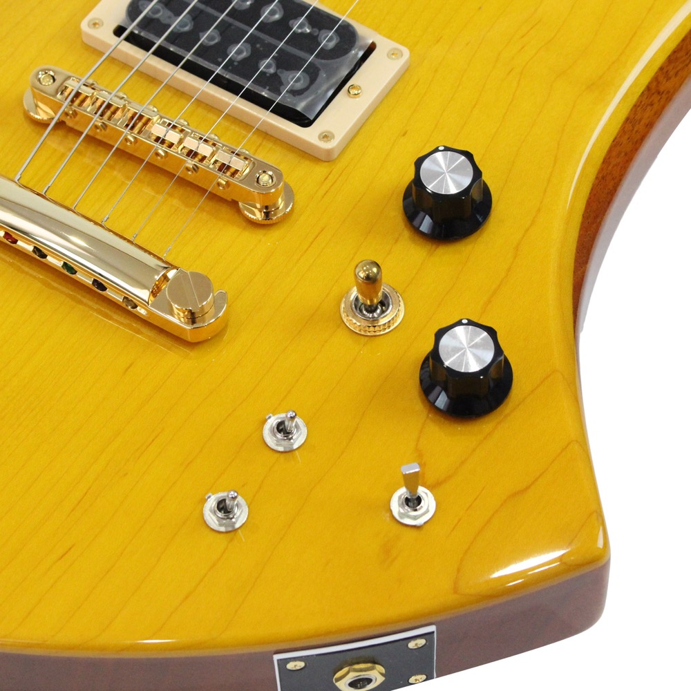 BURNY by FERNANDES MG-165S LD hideモデル レモンドロップ エレキ