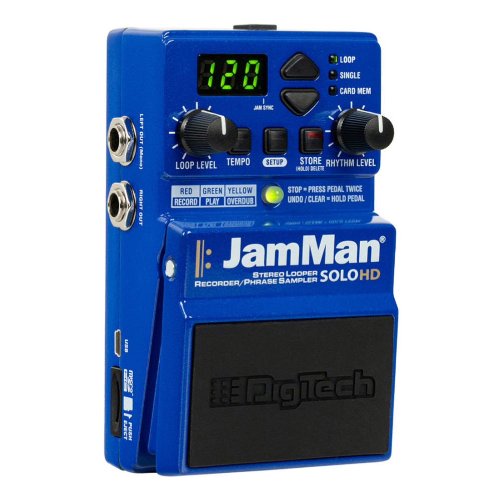 DIGITECH デジテック JamMan Solo HD ステレオルーパー フレーズ