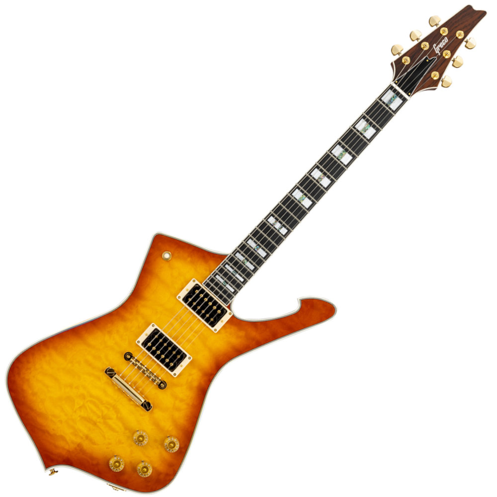 GRECO グレコ GM-CST/QM Amber エレキギター(GMシリーズ キルテッド