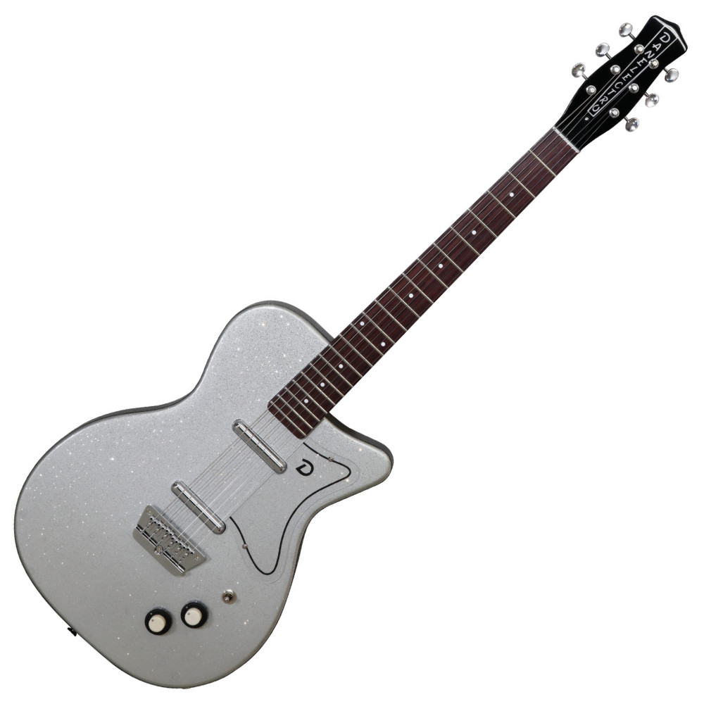 Danelectro ダンエレクトロ 56 SINGLE CUTAWAY METALFLAKE SILVER