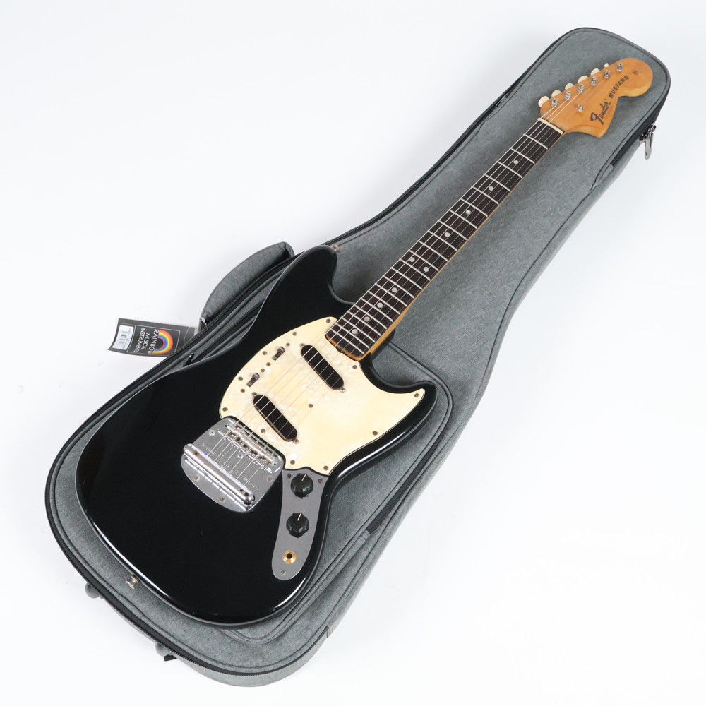 中古】 エレキギター Fender USA Mustang Black 1971年製 フェンダー