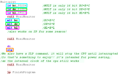 Learn Multiplatform eZ80 Assembly Programming For more power!
