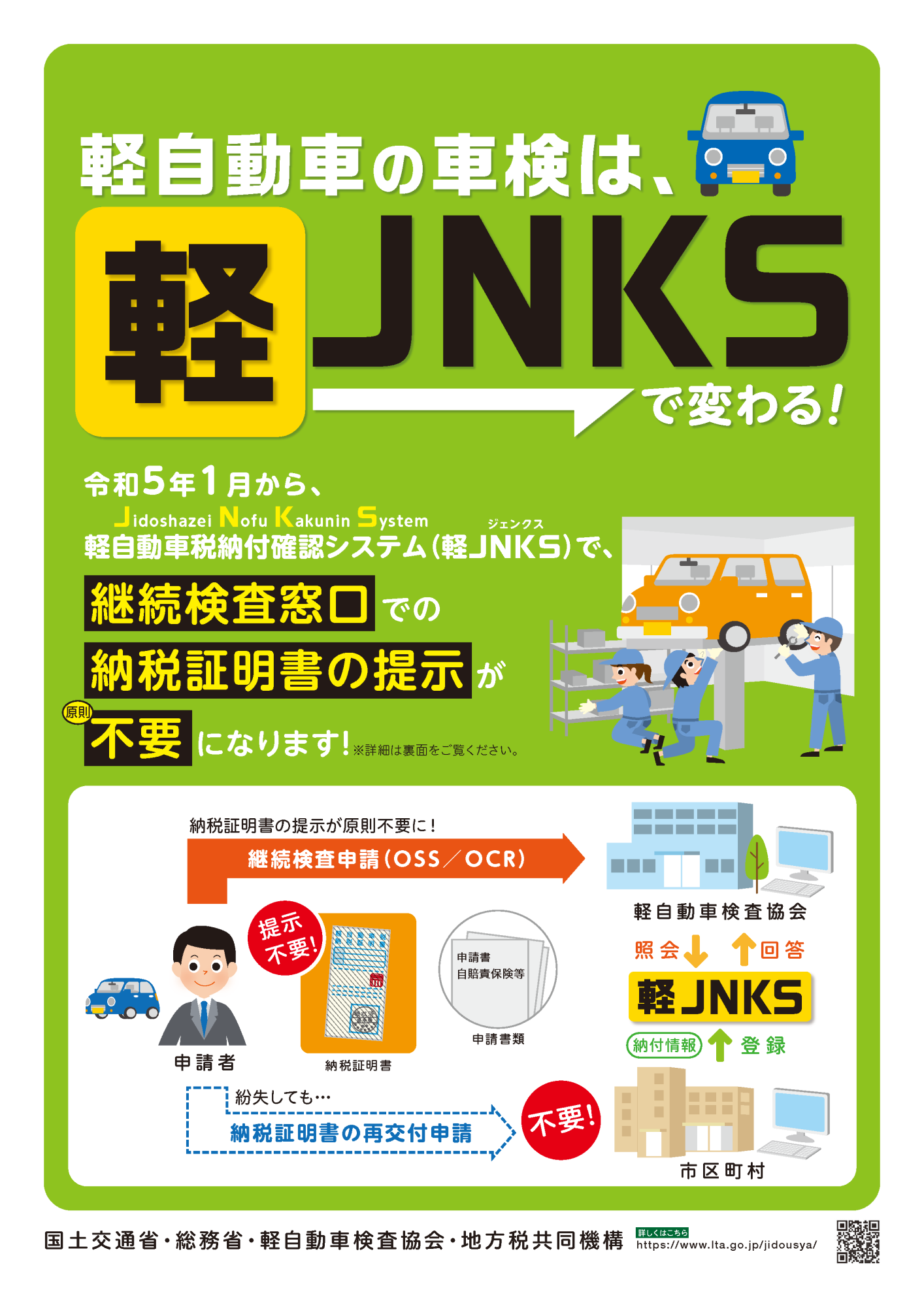 東御市（とうみし）|軽自動車OSS（ワンストップサービス）、軽JNKS